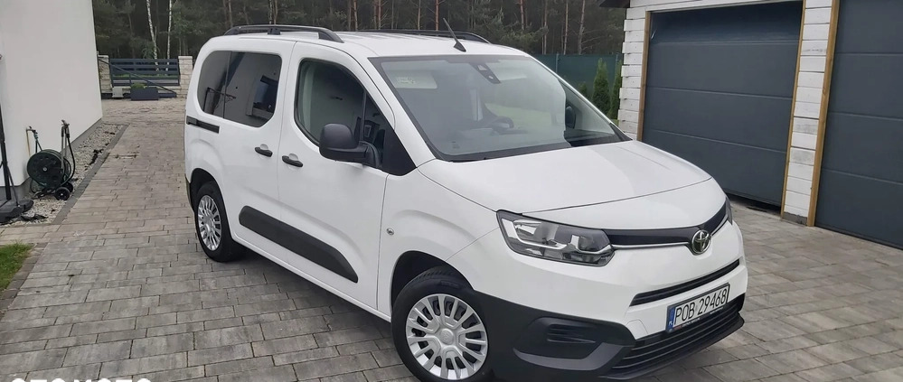 Toyota Proace City Verso cena 72900 przebieg: 65573, rok produkcji 2020 z Oborniki małe 497
